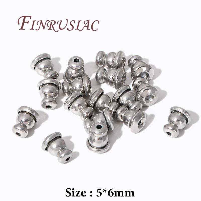 18K/14K Gold Plated Metal Earring Back Plug Cap For DIY Blocked Earrings Backs Stoppers Ear Accessories,Earring Back For Studs
