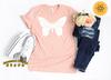 Butterfly Shirt, Butterfly Love Shirt, Gift For Her, Love Heart Shirt, Love Butterfly, Butterfly Gift, Butterfly Tee, Butterfly Mom