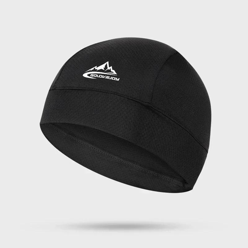 Quick-Drying Skullcap Beanie Cycling Cap Hat Men Women Summer Ice Silk Riding Small Cap Running Sports Bike Lined Hat