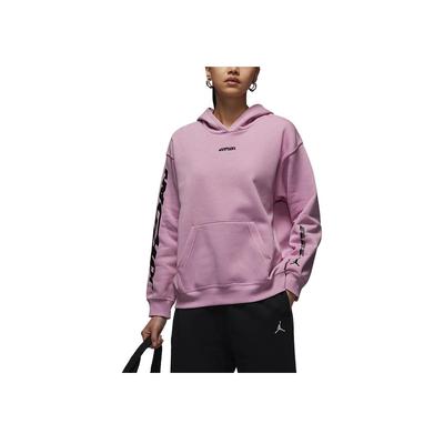 Brooklyn Fleece Logo Simple Letter Warm Comfortable Hooded Knit Sweatshirt Women Sweatshirt Orchid-Purple FV7171-522