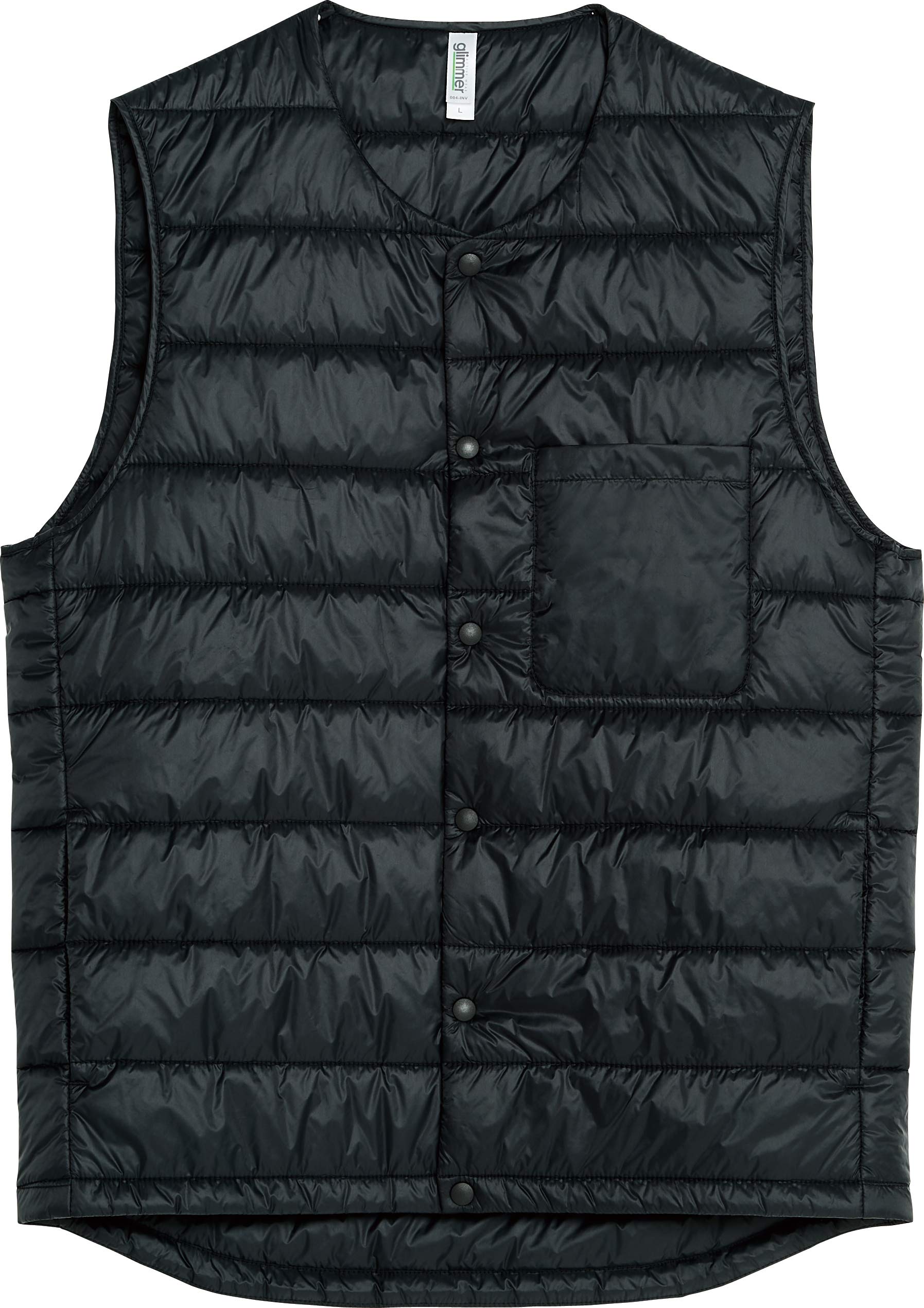 

Down Vest Inner Vest Black 4L [Glimmer] 00004-INV Men s