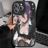Chainsaw Man The Movie Reze Arc Leather Phone Case For iPhone 16 15 14 17 Pro Max 11 12 Mini Plus Soft Shell