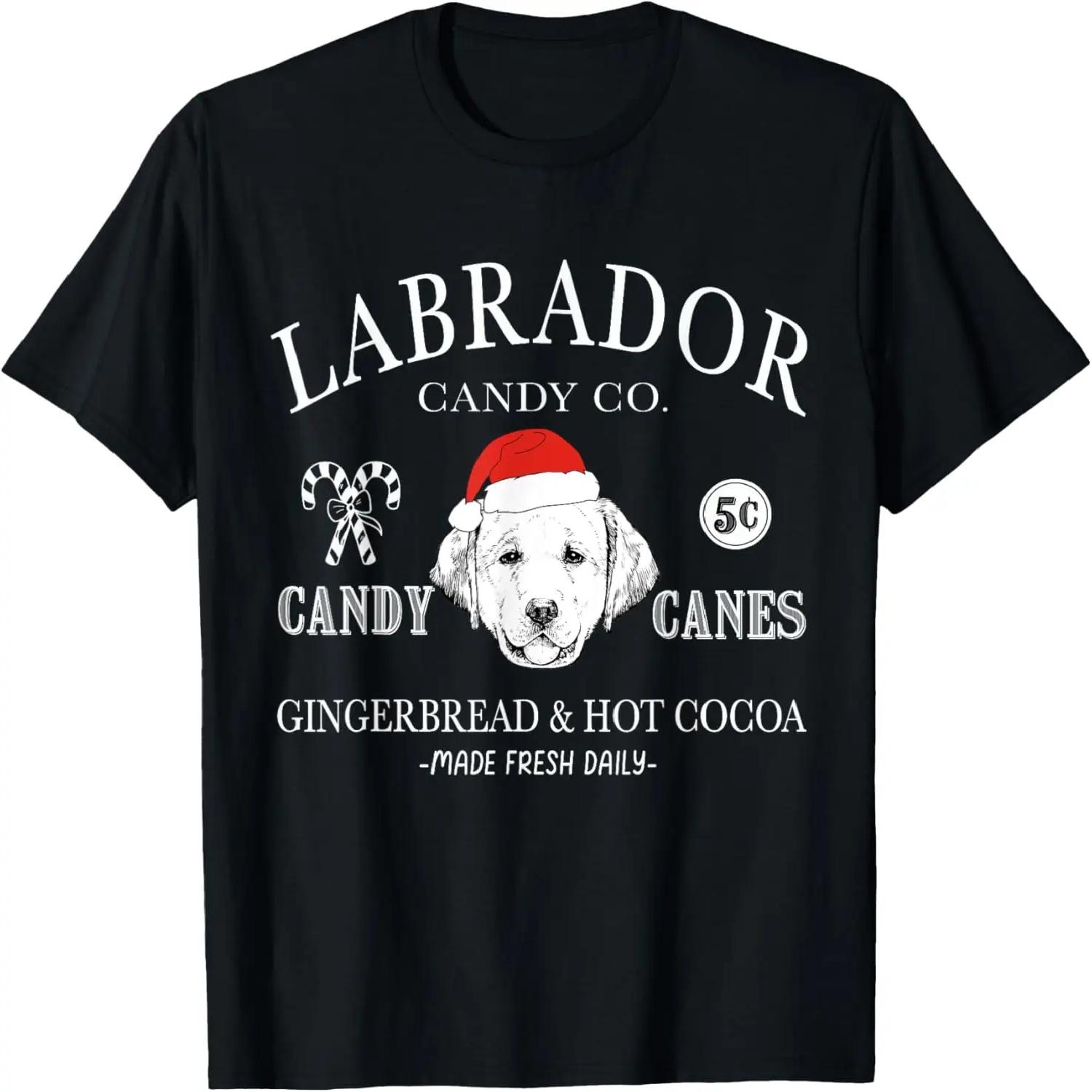 Funny Santa Labrador Retriever Mom Christmas Vintage Holiday T-Shirt S