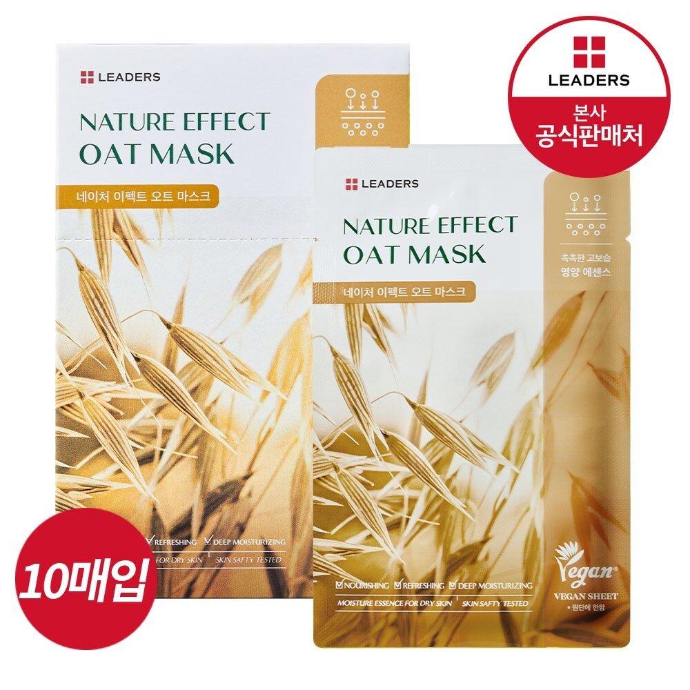 

Leaders Nature Effect Oat Mask 10 sheets