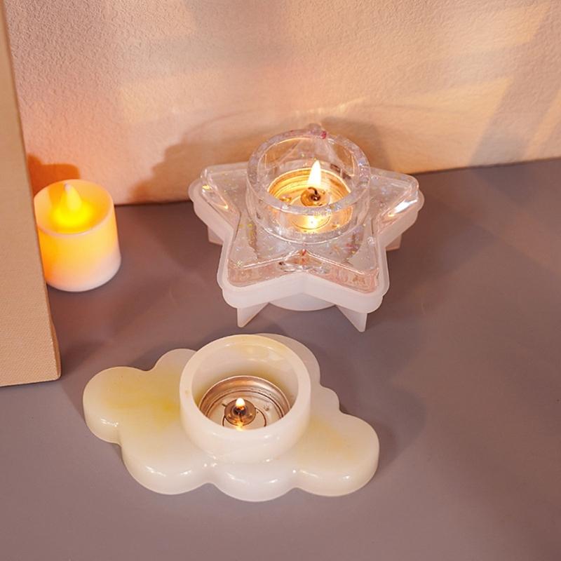 Silicone Resin Molds for Candle Holder Wall Decoration Mould DIY Crafts Unique Epoxy Resin Art Decoration Crafts Mould