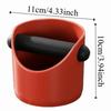 Splash-proof Espresso Knock Box 500ml Espresso Dump Bin Knocking Slag Container  Coffee Utensils
