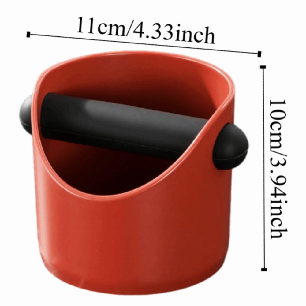 Splash-proof Espresso Knock Box 500ml Espresso Dump Bin Knocking Slag Container  Coffee Utensils