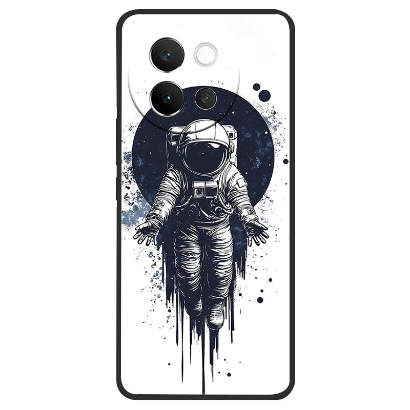 For Vivo V40 Lite 5G Case Marble Soft Matte Silicone Back Cover For Vivo V40 Lite V40Lite Full Coverage Phone Shell 6.78" Coque