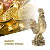 Best Pure Brass Rooster Chicken Symbol of Luck and Wealth In Geomantic Omen