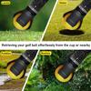 Quick Install Ball Grabber Picker 3-Prong Design Golf Ball Grabber Golf Pick Up Tool  For Seniors