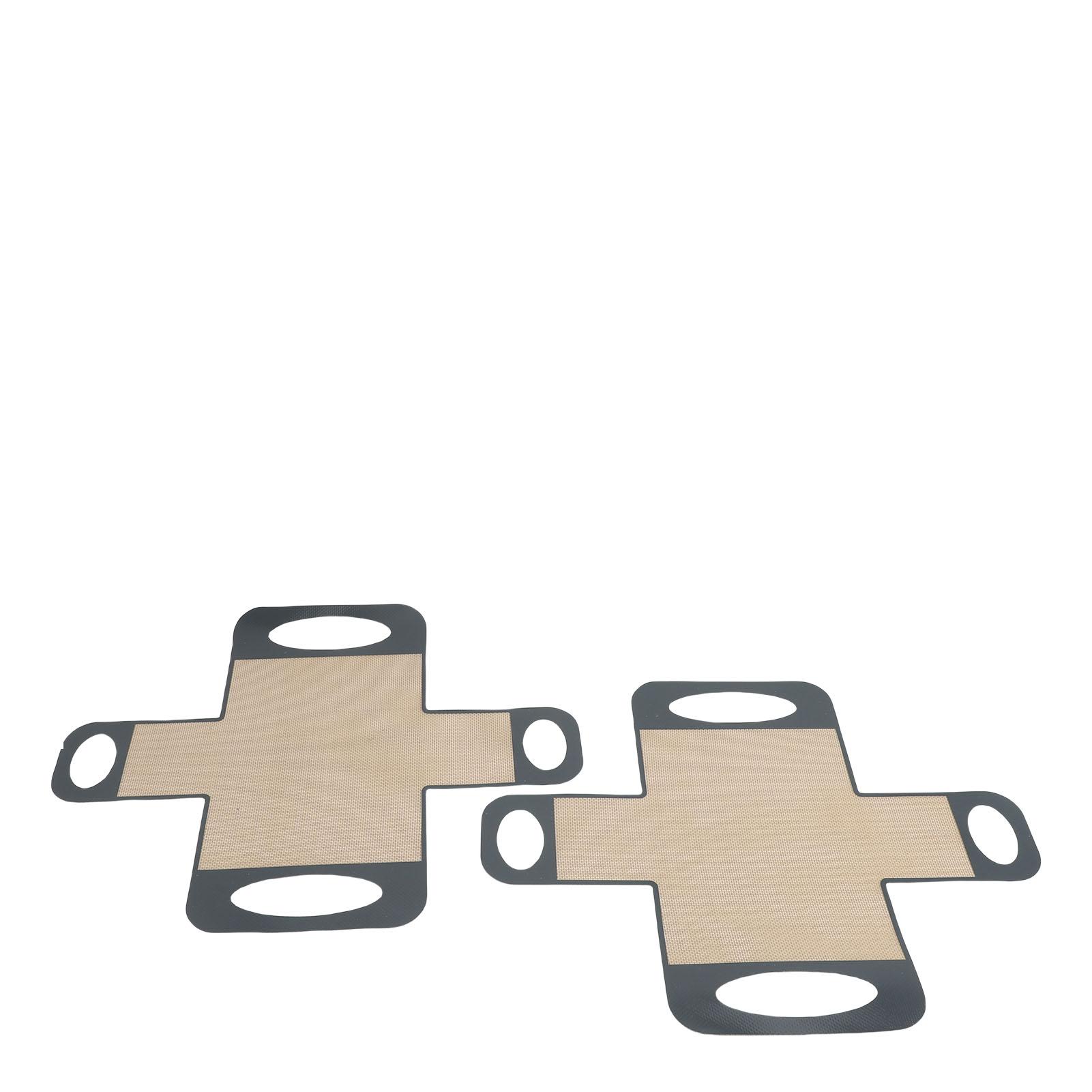 2PCS Silicone Bread Loaf Pan Liner Reusable Nonstick Bread Sling Loaf Pan Lifter Dough Transfer Tool for Baking