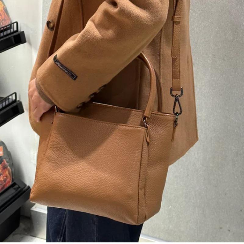 Genuine Leather Handbags for Women Shoulder Bag Ladies Crossbody Bags Designer Tote