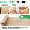 IDL Packaging 24 x 2160 180 feet Brown Kraft Paper Roll 30lb Thickn Quality Paper for Packing Moving Shipping Crafts 100 Recycl