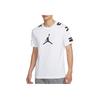Jordan Casual Sports Crew Neck Pullover Short Sleeve T-Shirt Men Tops White CZ2490-100