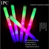 1PC handheld concert glow stick large party support stick wholesale colorful sponge atmosphere disposable glow stick
