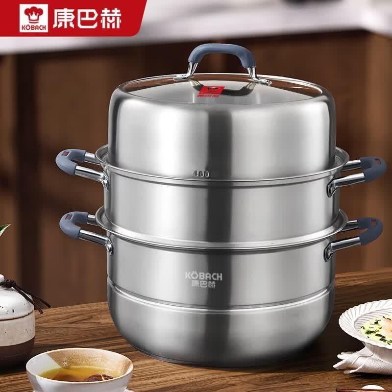 KOBACH Stainless Steel Steamer Pot
