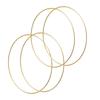 10Pcs Metal Dream Catcher Hoops Dream Catcher Craft Rings for Handmade Craft Wreath Making Project Wedding Decoration