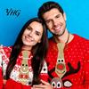 Holiday Atmosphere Clothing Adjustable Glitter Christmas Necktie, Non-woven Fabric Dress Up Costume Quick Wear Necktie Accessories, Sparkling