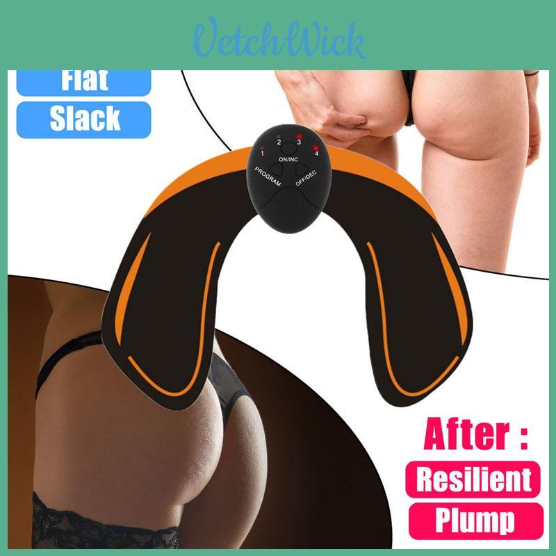 Ems Butt Lifting Trainer For Men And Women Pu Material Portable Fitness Device