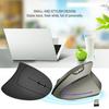 HXSJ Wireless Mouse Vertical Mice Ergonomic Rechargeable 3 DPI Optional Adjustable 2400 DPI Mouse