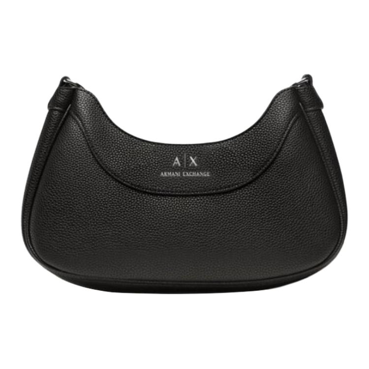 New ARMANI EXCHANGEAE PU With Synthetic Leather Crossbody Bag, Shoulder Bag Mini Women's Black 942883-CC783-00020