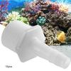 10PCS Aquarium 1/2" Thread Pipe Adapter Fish Tank Air Pump Joint Hose Fittings Connector8MM
