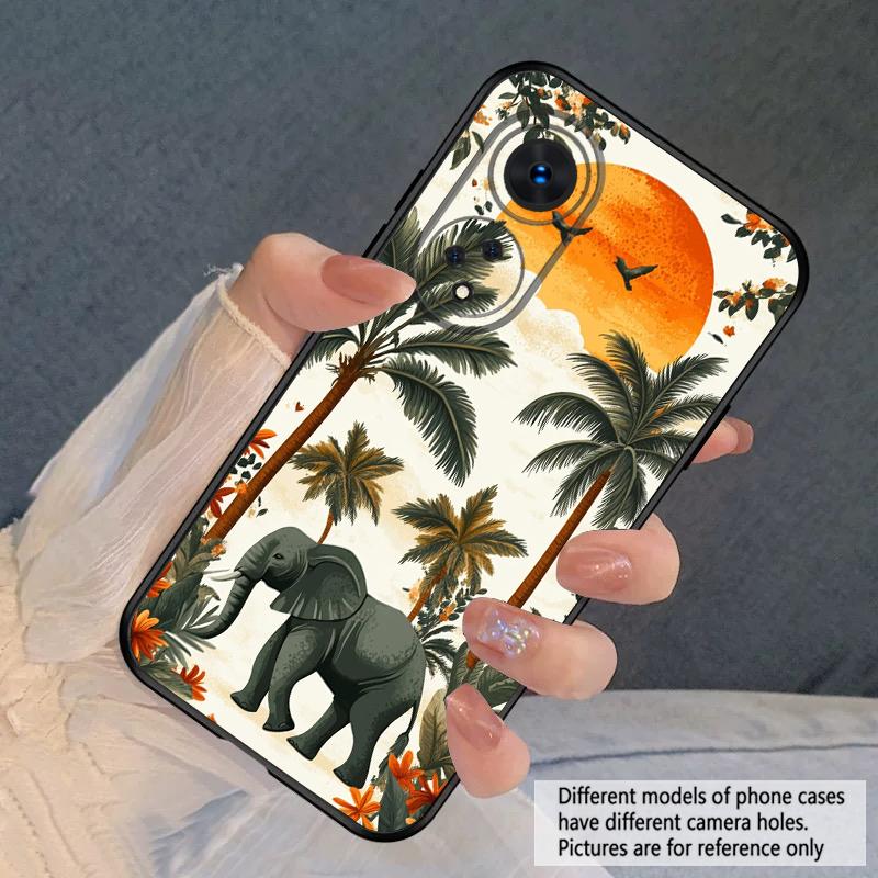 

Слон Дерево Для Oppo A98 54s 17 A96 40 60 80 58 79 74 Reno 10 4Z 5G 5 Lite Find X 2 3 8 Pro 13 12 силиконовый мягкий чехол для телефона Oppo A58 4G
