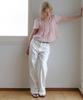 Bikomelli Beloved Straight Denim Pants_White