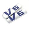 3D Car V6 Logo Sticker Emblem Auto Badge Decal V6 Styling