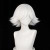 Anime Mi Zu Ki Cosplay Wig 33cm Short Pure White Wig Cosplay Anime Cosplay Wigs Heat Resistant Synthetic Wigs Hair