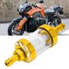 Glass Fuel Filter   Aluminium Alloy   Replacement for Cars ATV SUVs Motorcycles Pit Bikes