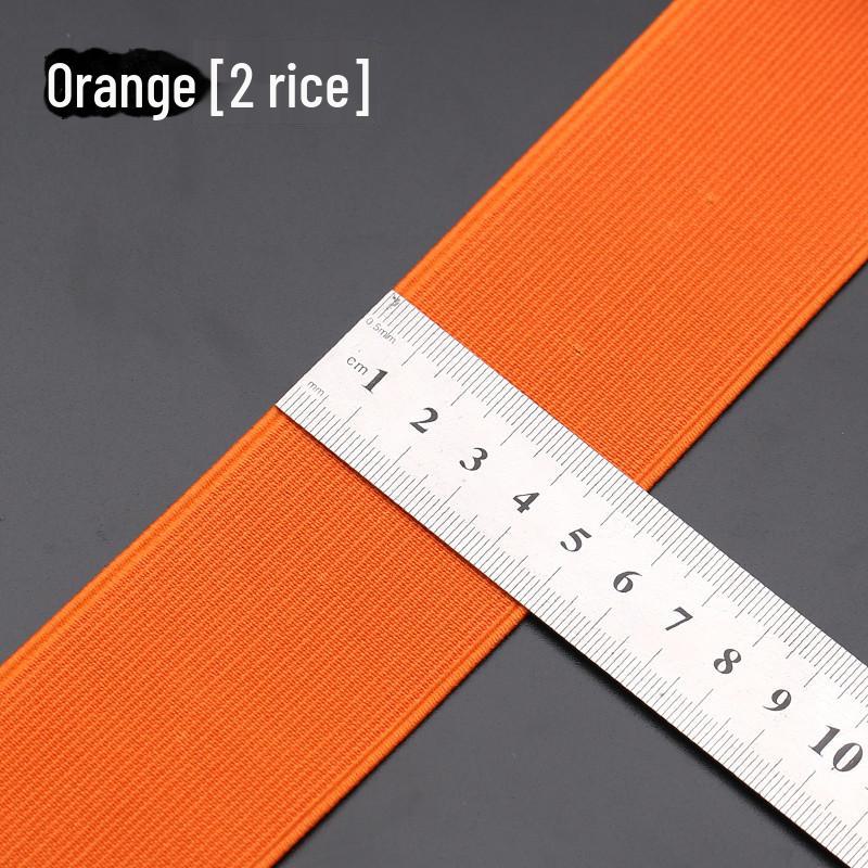 Colorful Thickened Elastic Waistband for Children's Clothing - White