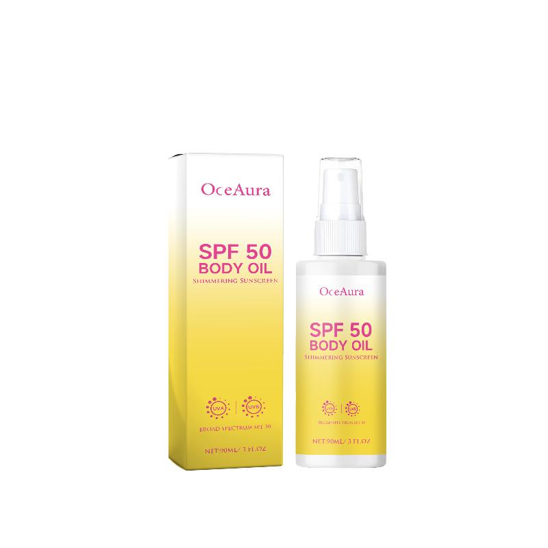 Oceaura Protective Care Oil Provides Full Body Moisturizing Gentle Nourishment Waterproof And Sun Protection
