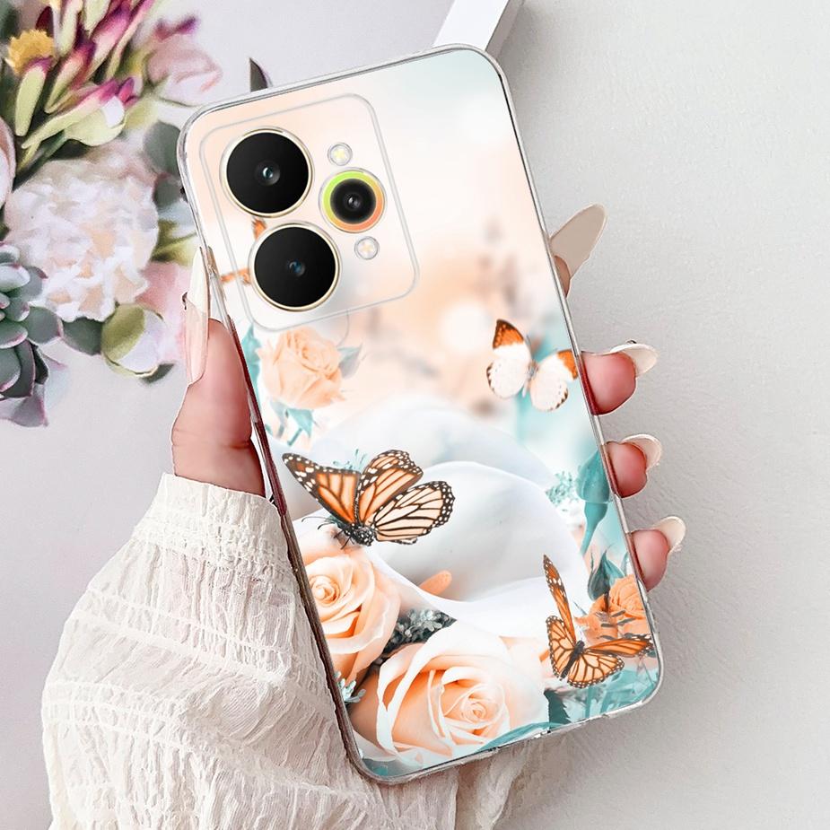 For Realme 15 Case Realme15 Pro RMX5101 Luxury Fashion Painted Cover Soft Slim Phone Case For Realme 15 Pro 5G Back Cover Bumper