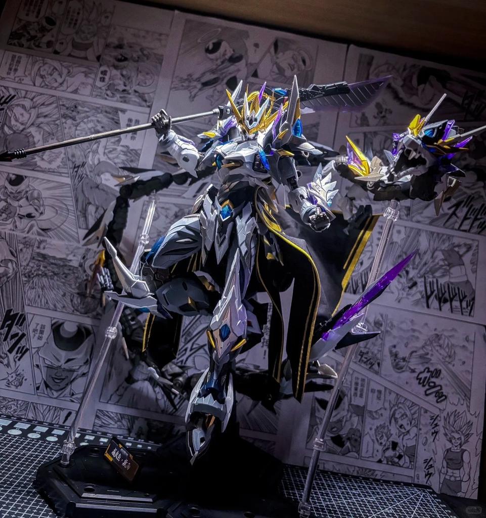 In Stock Motor Nuclear Model Aobing Weiwu Color Mg 1/100 Toy Mnp-Xh03W Assemly Model Kit Aobin Alloy Skeleton Action Figure Toys