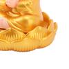 Small Monk Ornaments Cute Monk Car Interior Display Decoration Light Energy Sensing Decorations for Car Dashboard Home