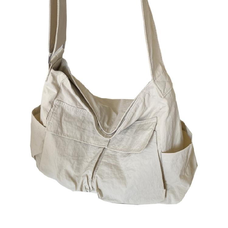 Versatile Shoulder Bag Large Capacity Messenger Bag Student Girl Nylon Bag 1