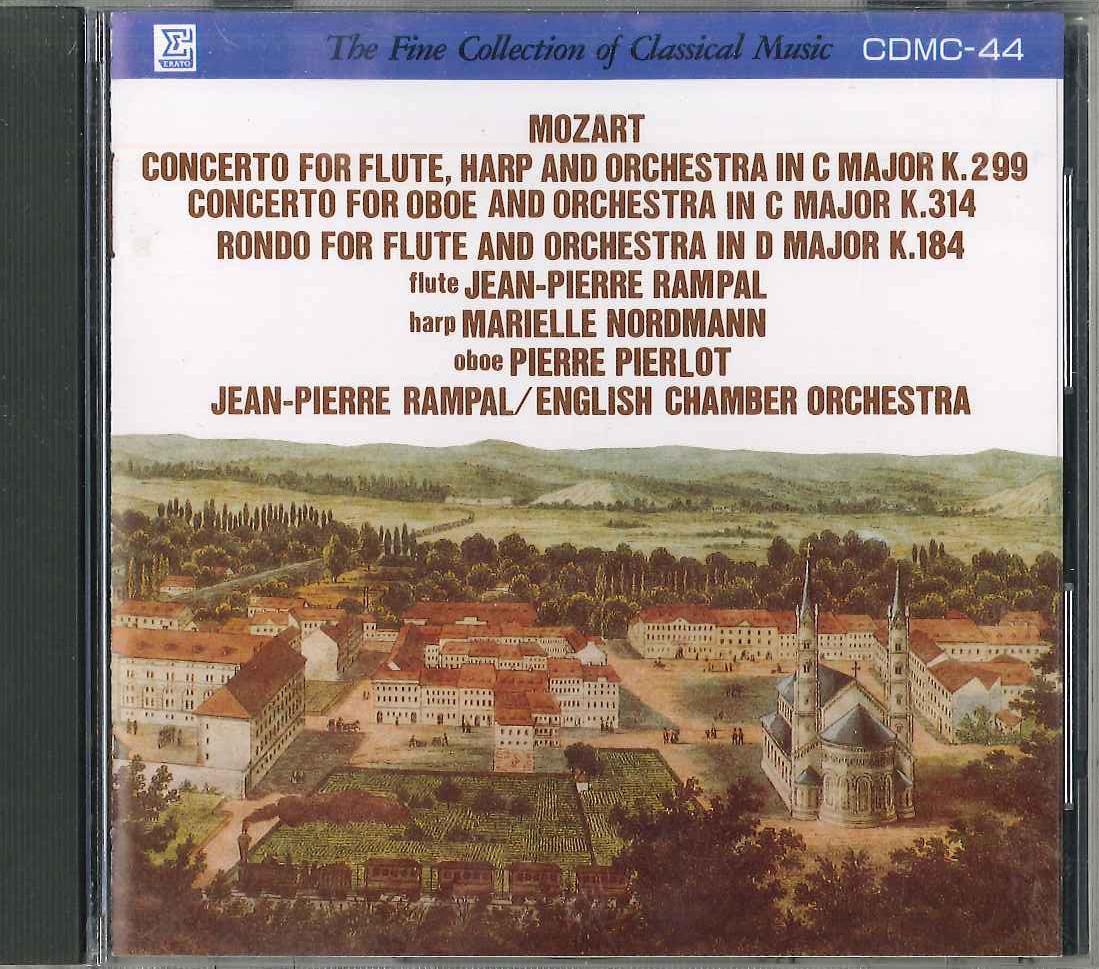 

CD - Concerto for Flute and Harp CDMC44 ERATO Japan Classical Used