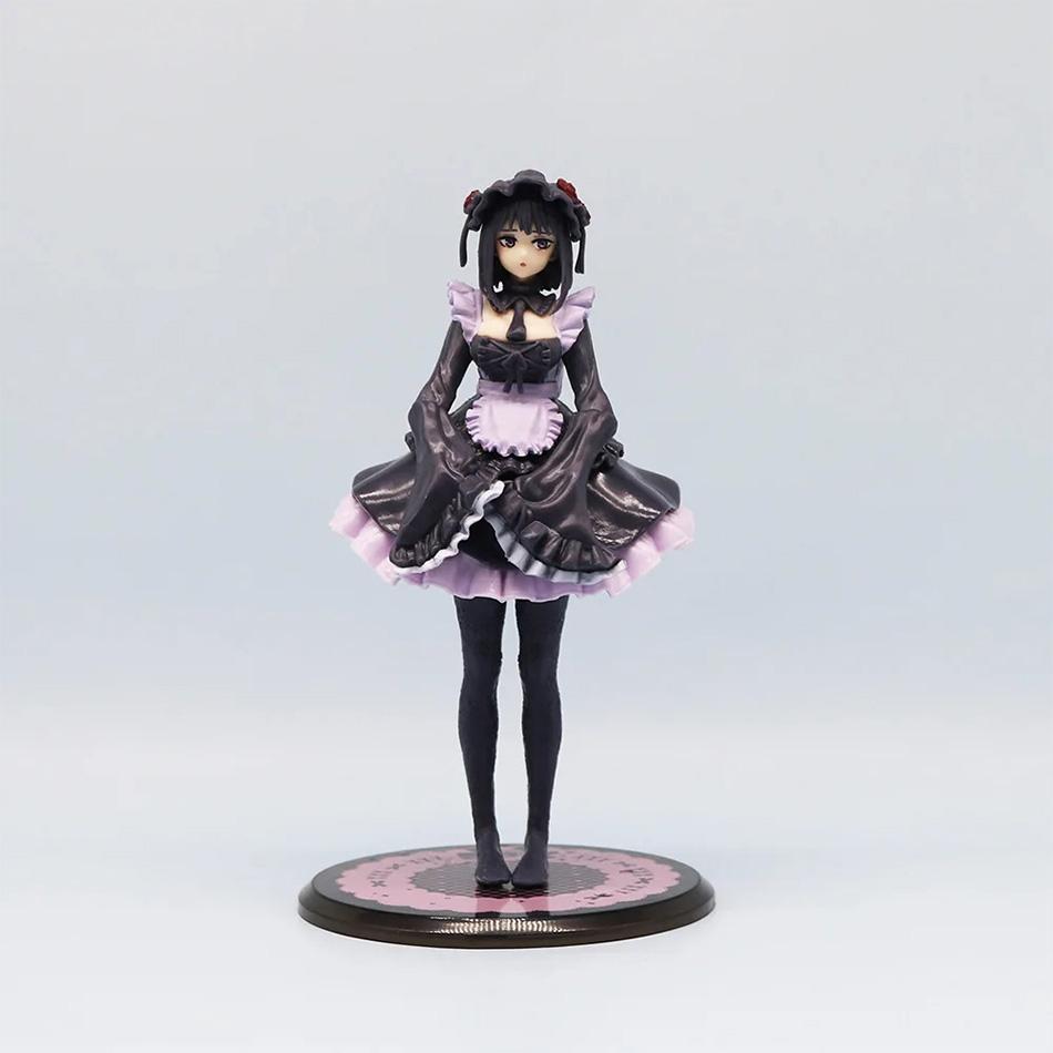 3pcs Kitagawa Marin Black Maid Outfit Action Figure My Dress-Up Darling Anime Collectible Model Toy Shizuku Kuroe