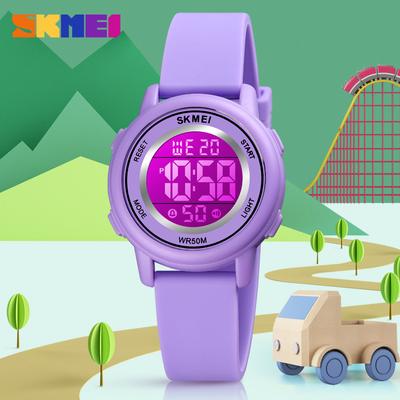 Moment Beauty Reloj Electrónico de Moda con Luces LED Coloridas para Niños 1721 Venta Caliente Regalo de Navidad Reloj para Estudiantes
