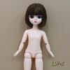 6 Minutes 30cm BJD Body Naked Doll 3D Real Eye General Muscle 20 Joint Cute Doll Change Girl Toy