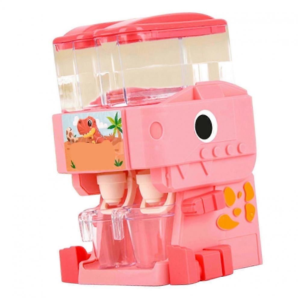 2025 Kids Cute Pink Dinosaur Water Dispenser Toy - Small Size, Safe and Fun