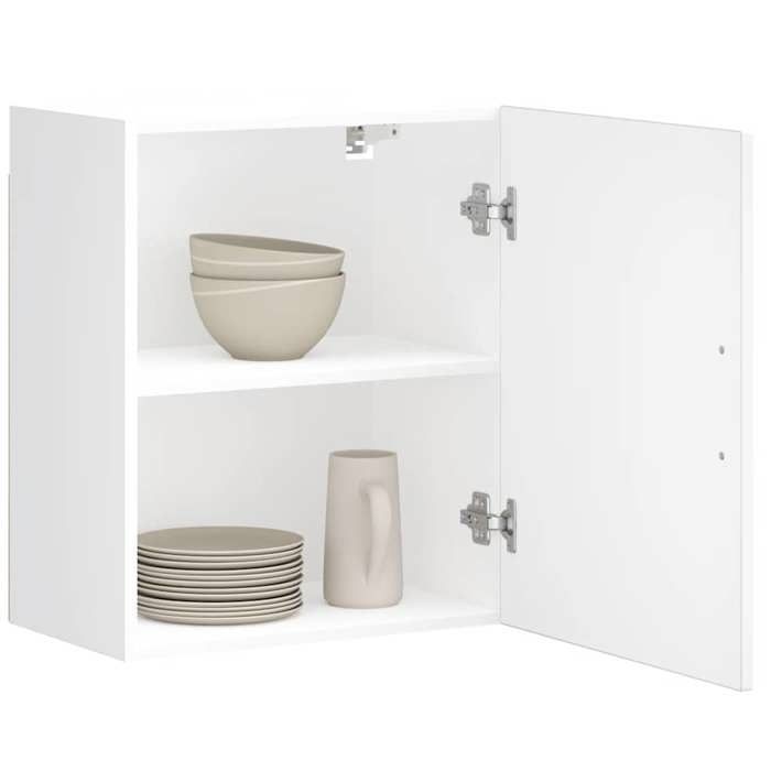 VidaXL Porto White Engineered Wood Kitchen Wall Cabinet 854037