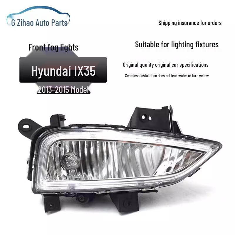Front Fog Light Assembly for 13-16 Hyundai IX35 - Left & Right Bumper Anti-fog Lights