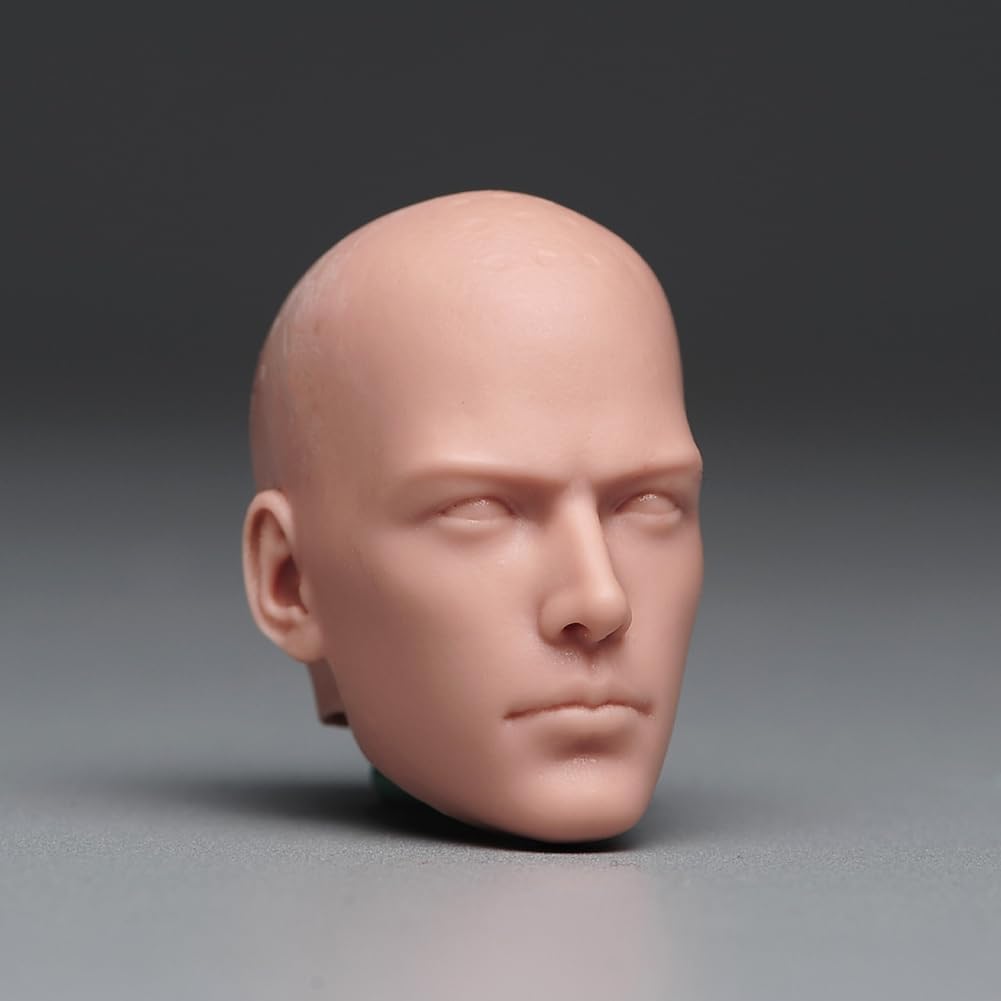 1/6 Scale Male Head Sculpt Monk Bald Man Head for 12inch Phicen,TBLeague Action Figure