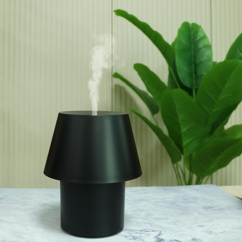 2026 Portable Mini Mushroom Lamp Humidifier: Aromatherapy Essential Oil Diffuser for Bedroom Desktop
