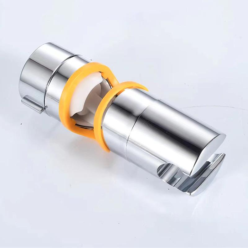 Adjustable Shower Head Holder with Slider for 18-25mm Round Rail