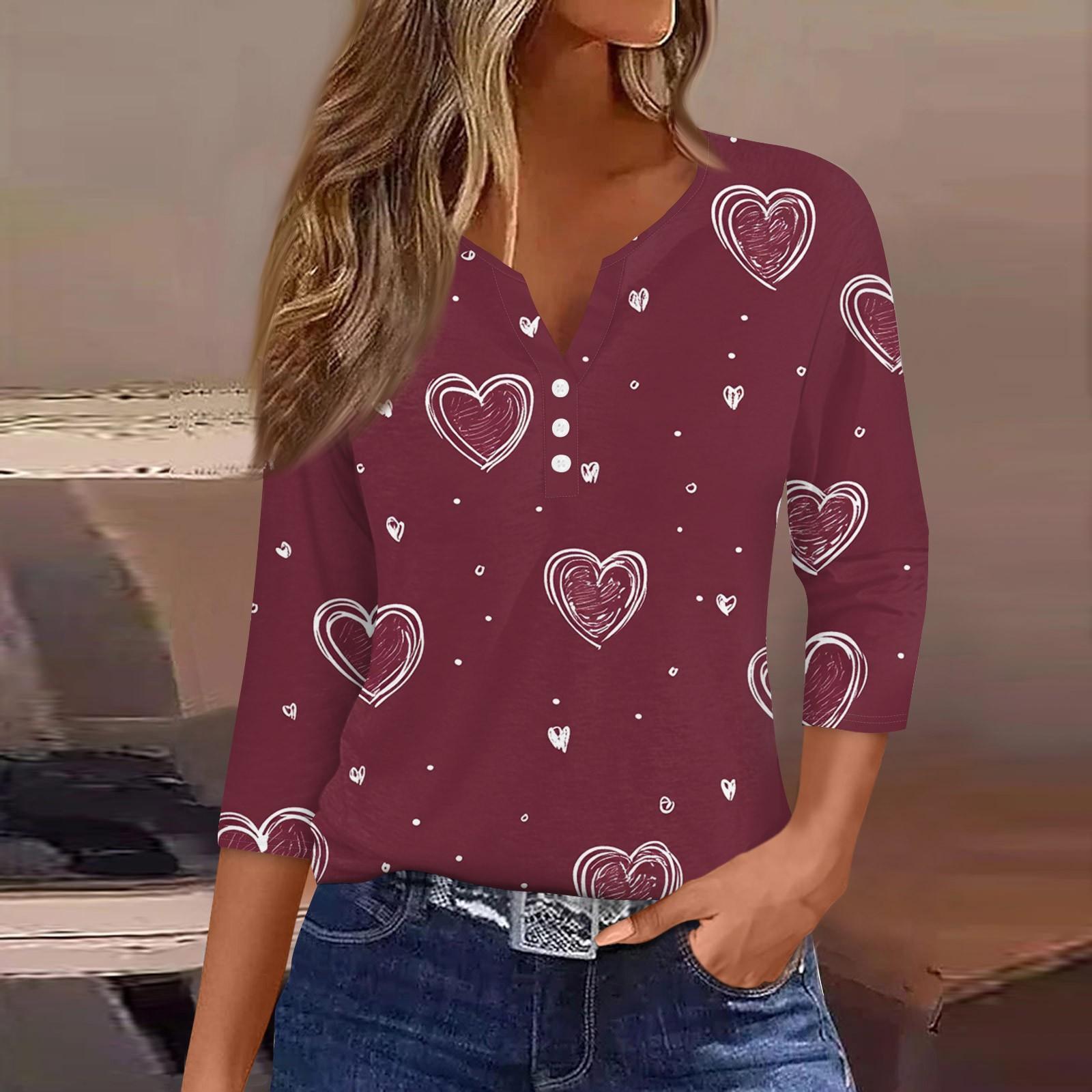 

Женская модная повседневная футболка с круглым вырезом и рукавом три четверти с принтом, топ XXXL чёрный