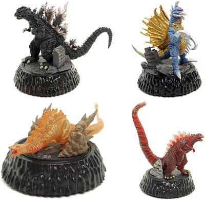 HG Godzilla 03 set de 4 D+ [Tipos completos]