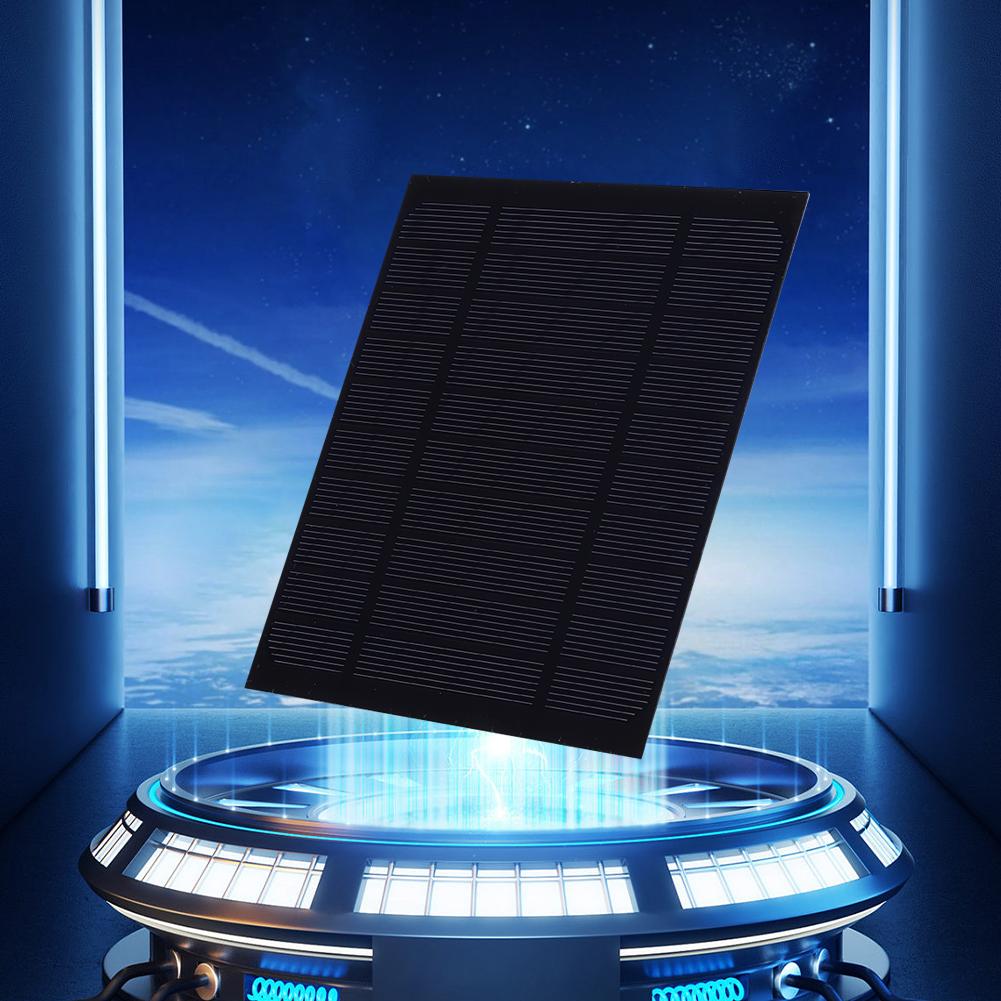 3.5W 5V USB Solar Panel Charger Waterproof Lightweight Solar Charger High Performance Monocrystalline for Outdoor Camping